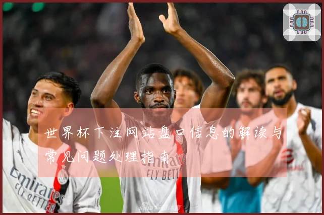 世界杯下注网站盘口信息的解读与常见问题处理指南