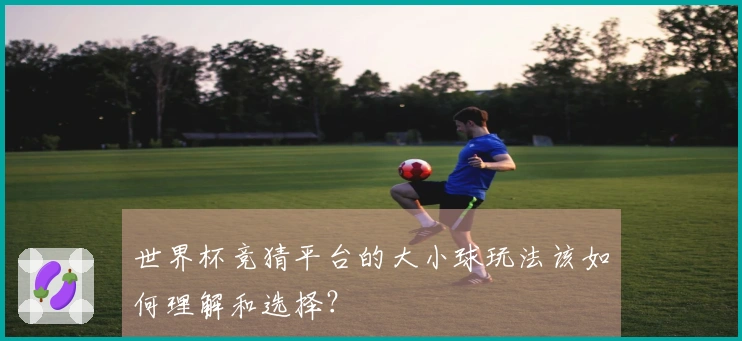 世界杯竞猜平台的大小球玩法该如何理解和选择？