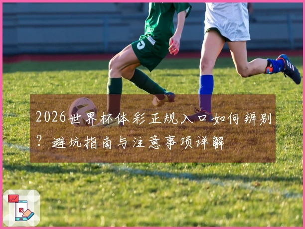 2026世界杯体彩正规入口如何辨别？避坑指南与注意事项详解